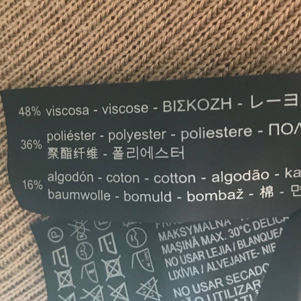 SOLD Zara Knit Tie Neck  Halter - Picture 8 of 8